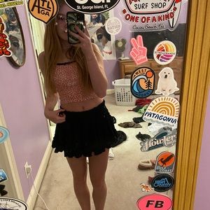 Brooklyns Black flowy skirt